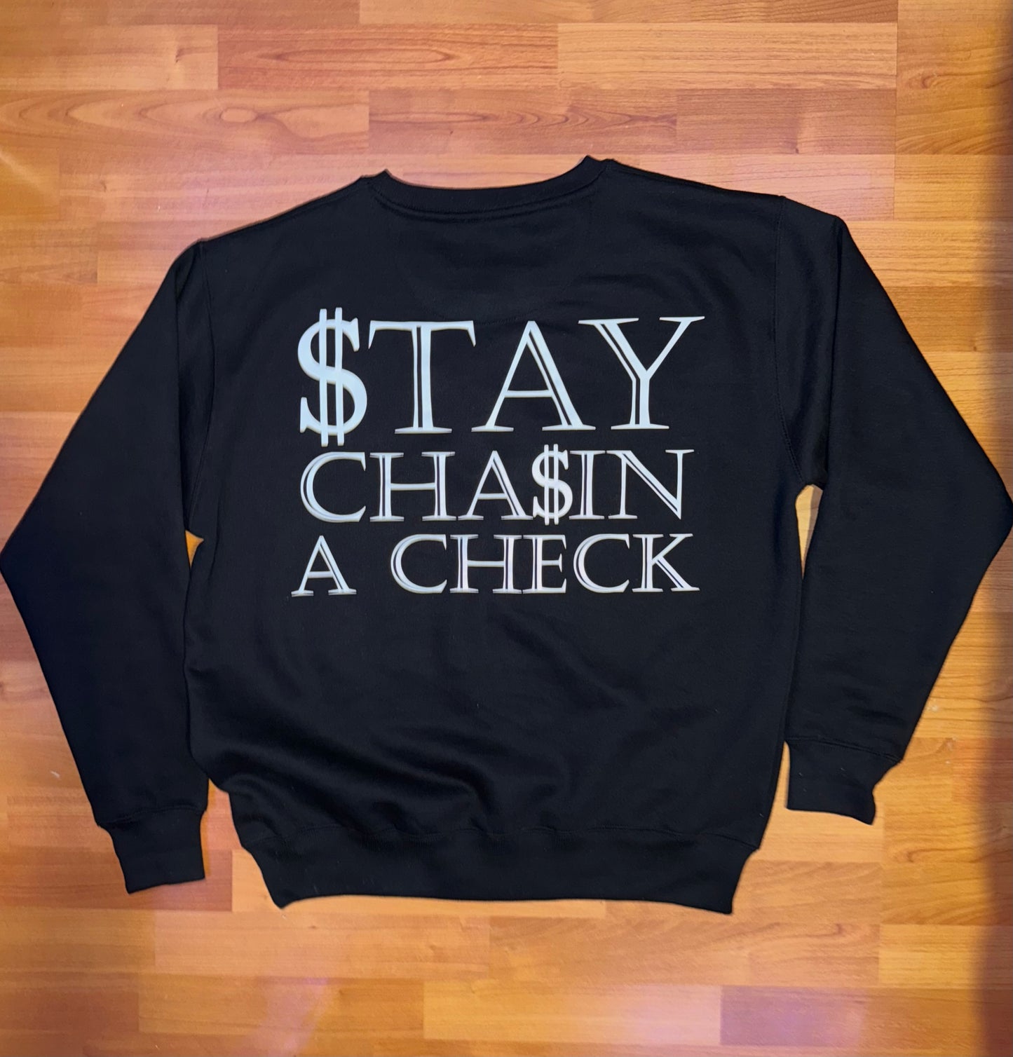 WTO BLK CREWNECK